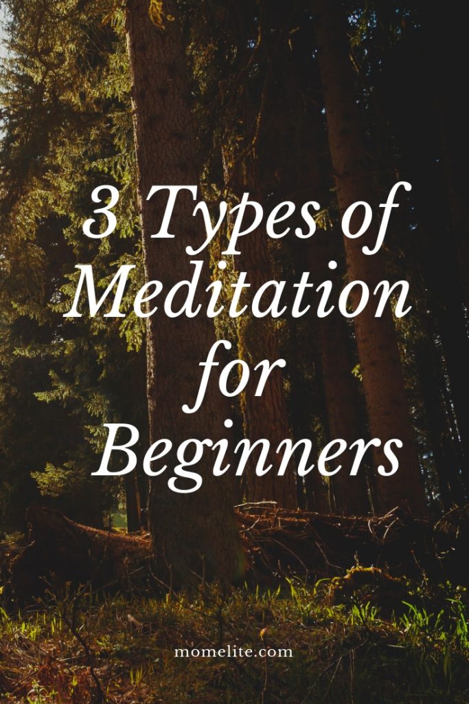 3 types of meditation for beginners