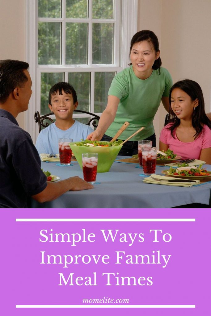 Simple Ways To Improve Family Meal Times