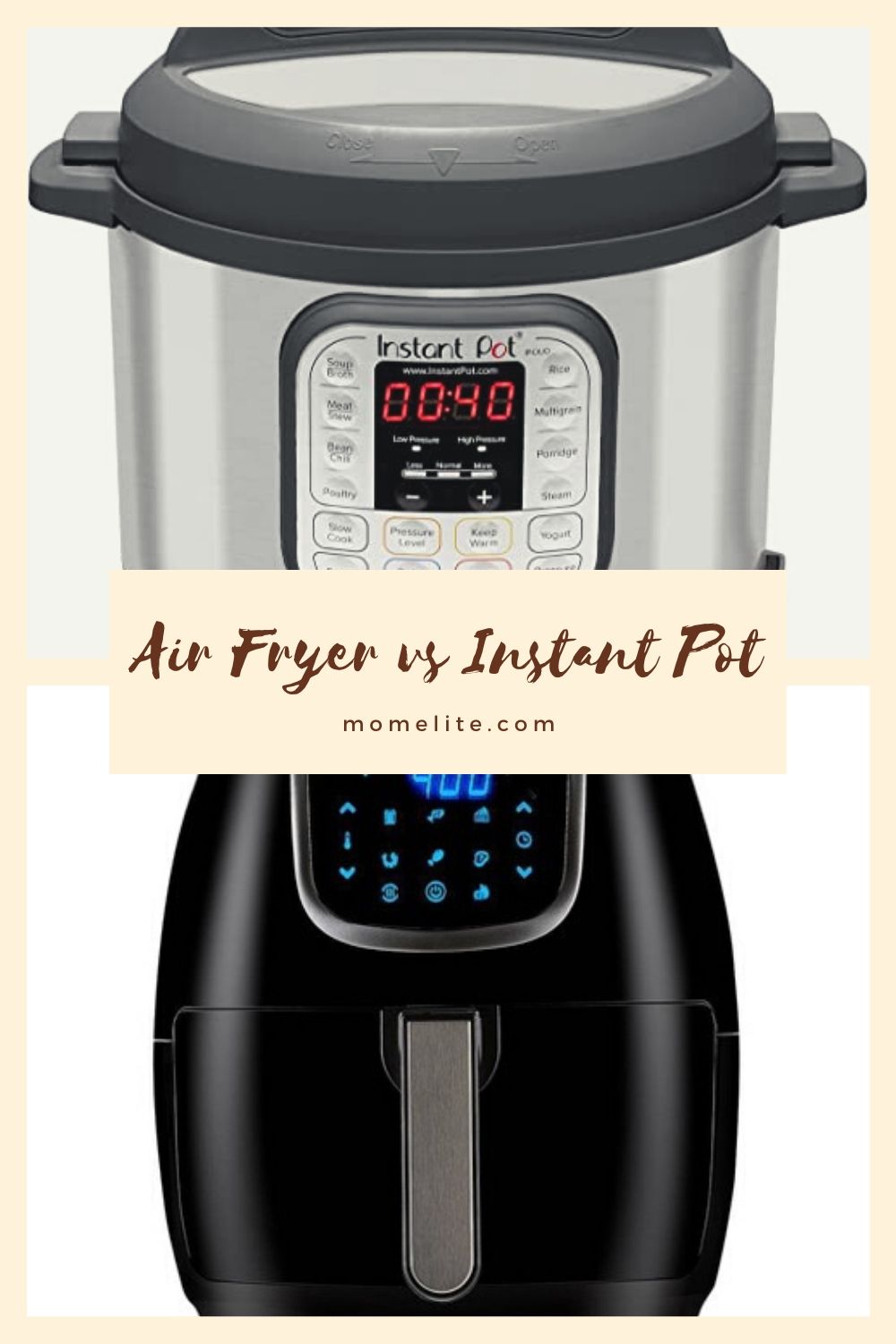 Air Fryer Vs. Instant Pot Mom Elite