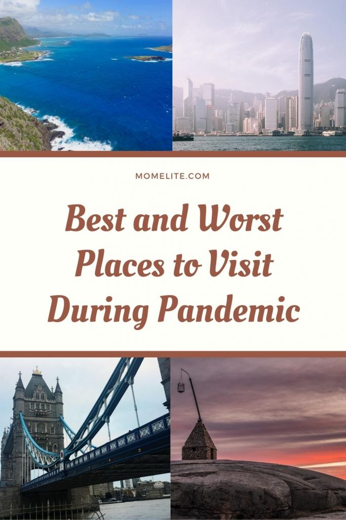 BEST AND WORST PLACES TO VISIT DURING PANDEMIC